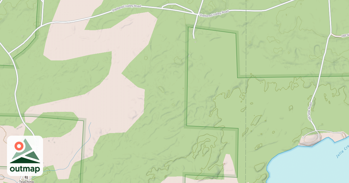 Map of PINE RIVER SPUR A