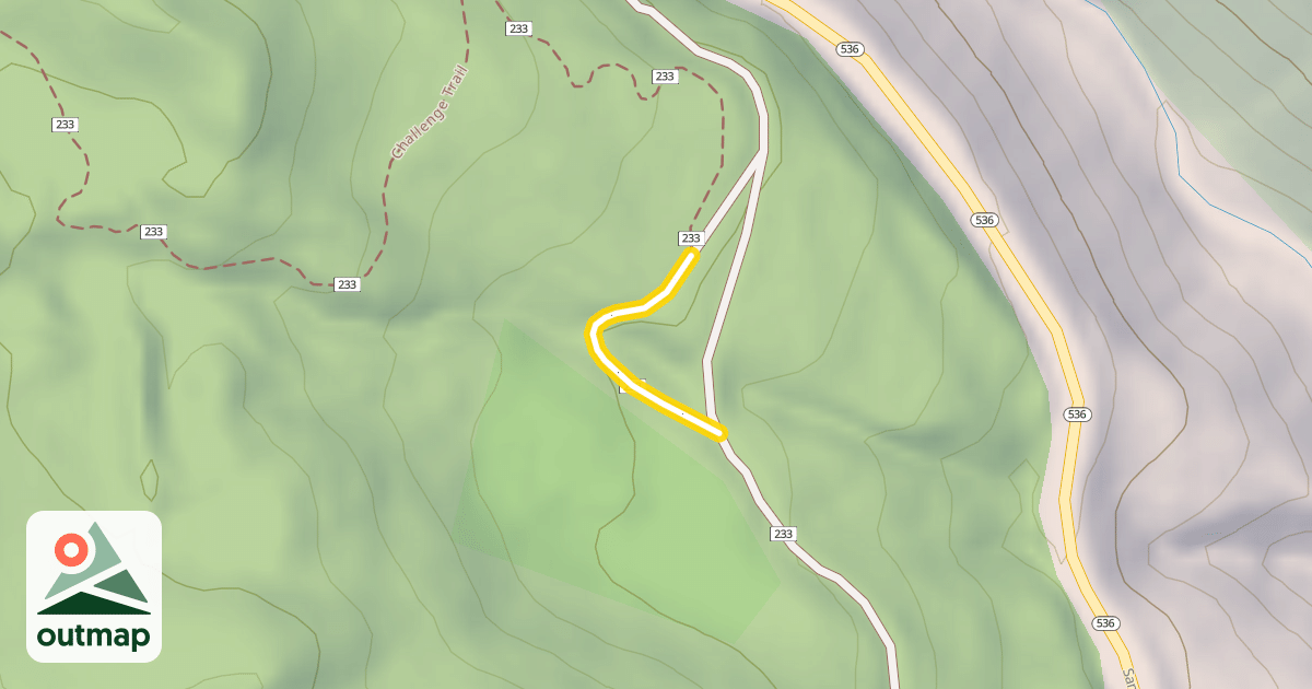 Map of Challenge Trail