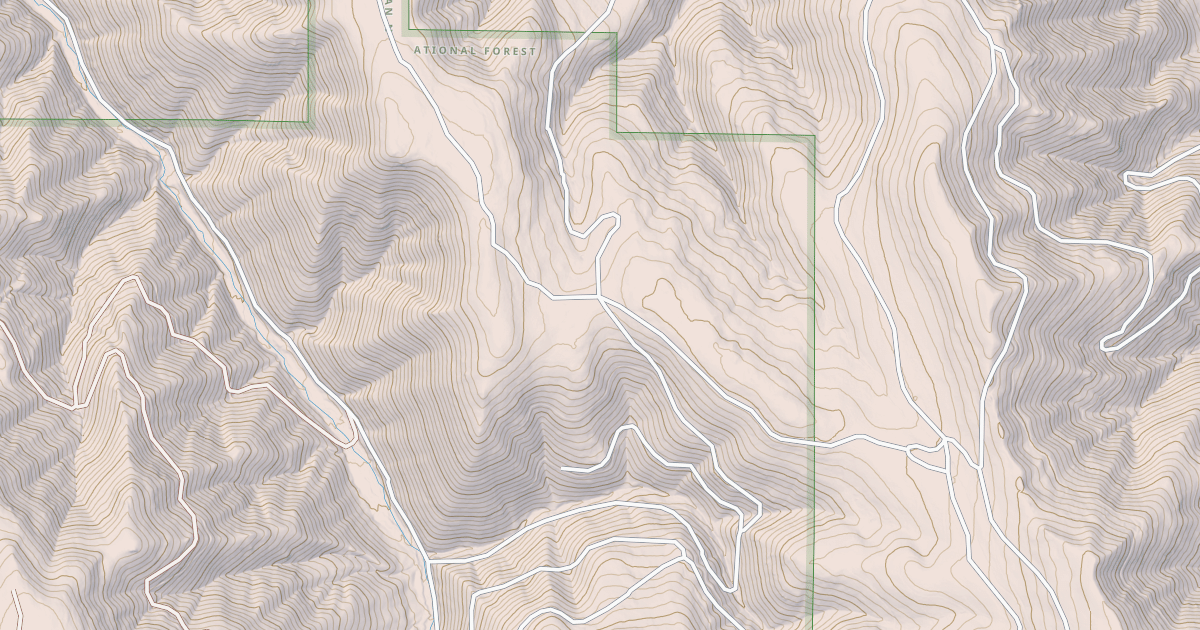 Map preview of S 116 A CABIN GULCH