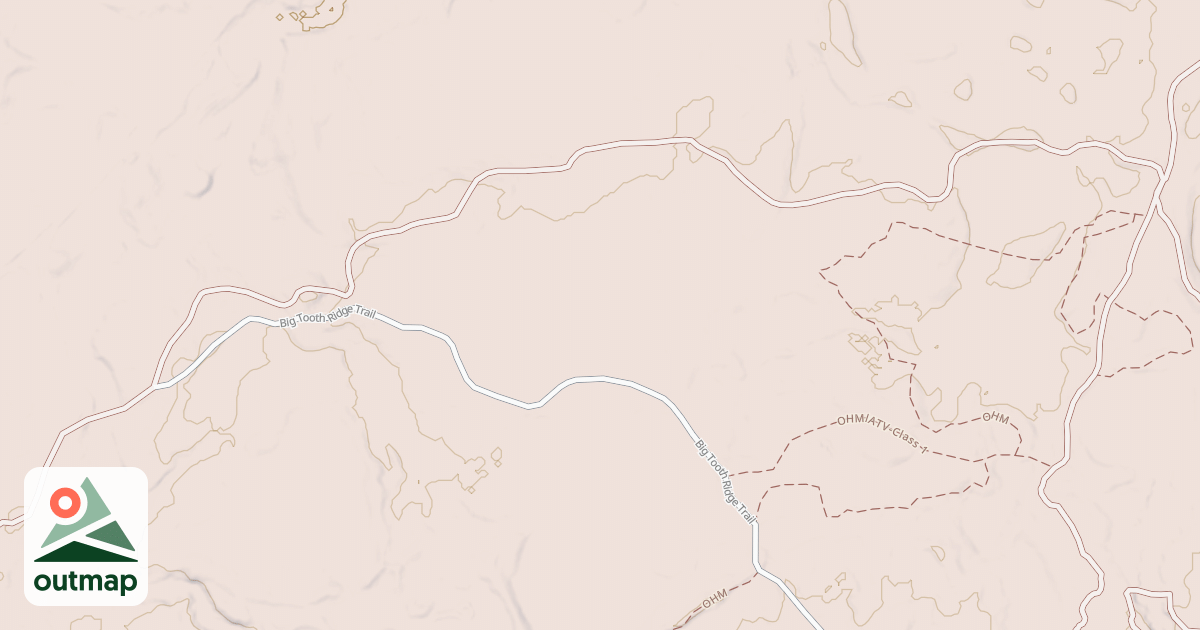 Map of Matthew Lourey State Trail