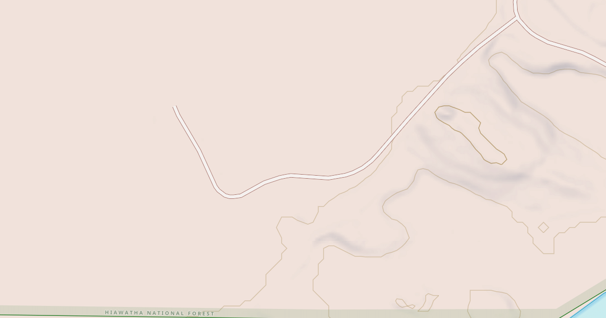 Map preview of GAMBLE LAKE SPUR A