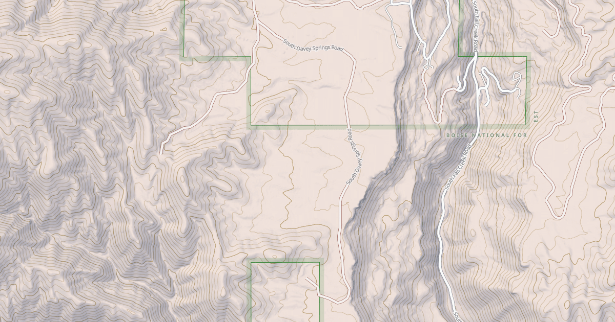 Map preview of CASTLE CREEK