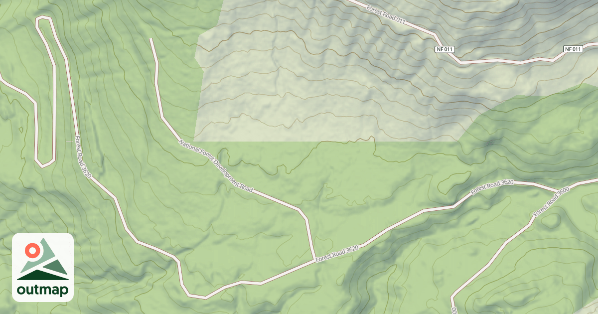 Map of ROCKY CREEK