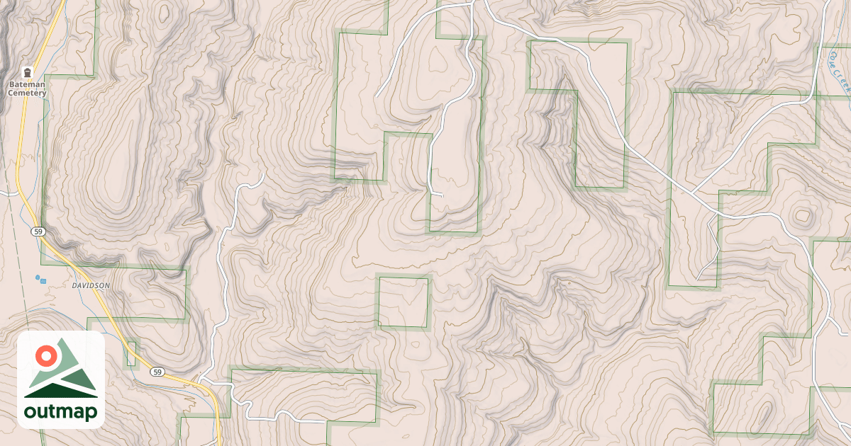 Map of TIBBETS