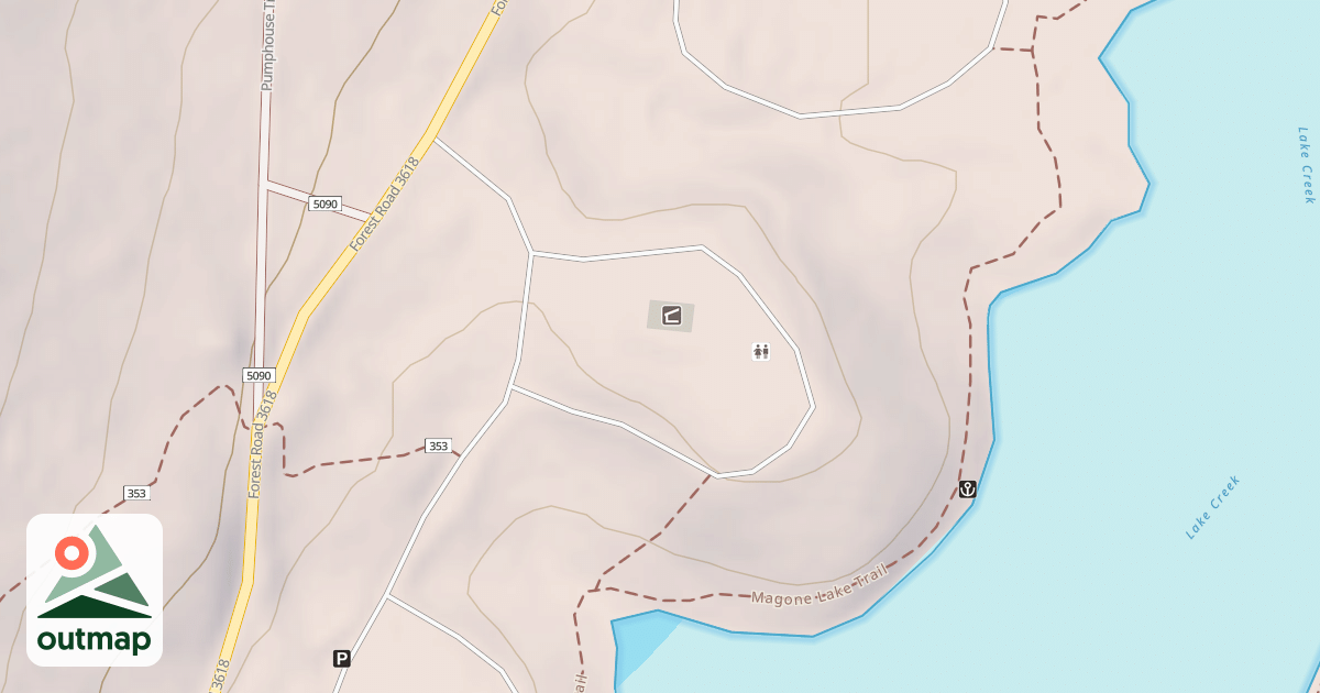 Map of MAGONE DAY USE AREA RD CG MRS