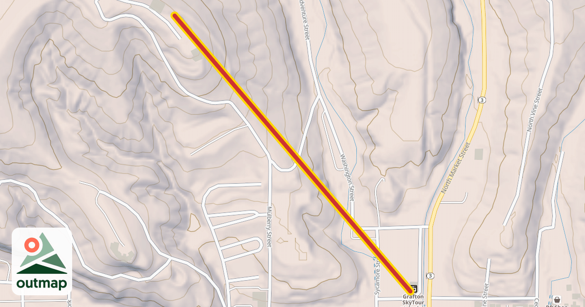 Map of Grafton SkyTour