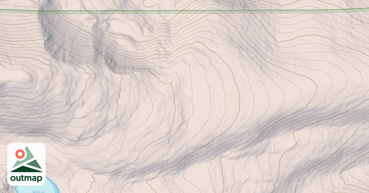 Map of Basin Creek