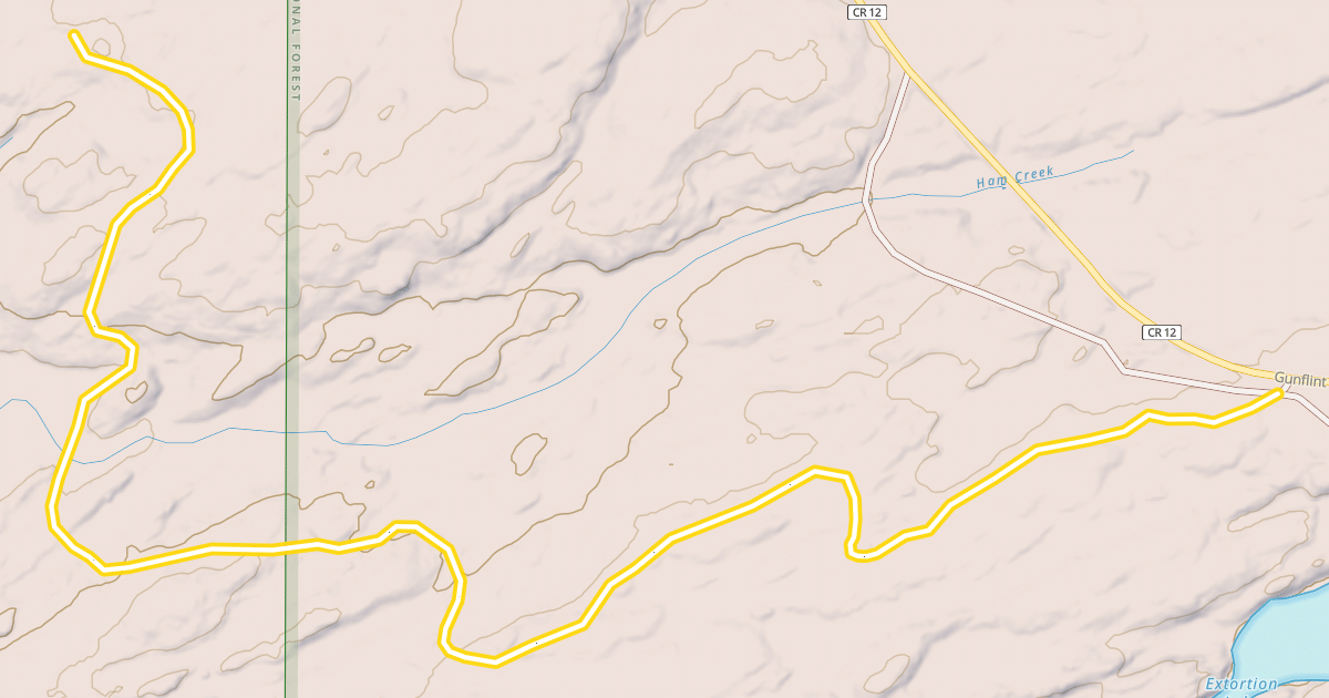 Map preview of North Star Trail