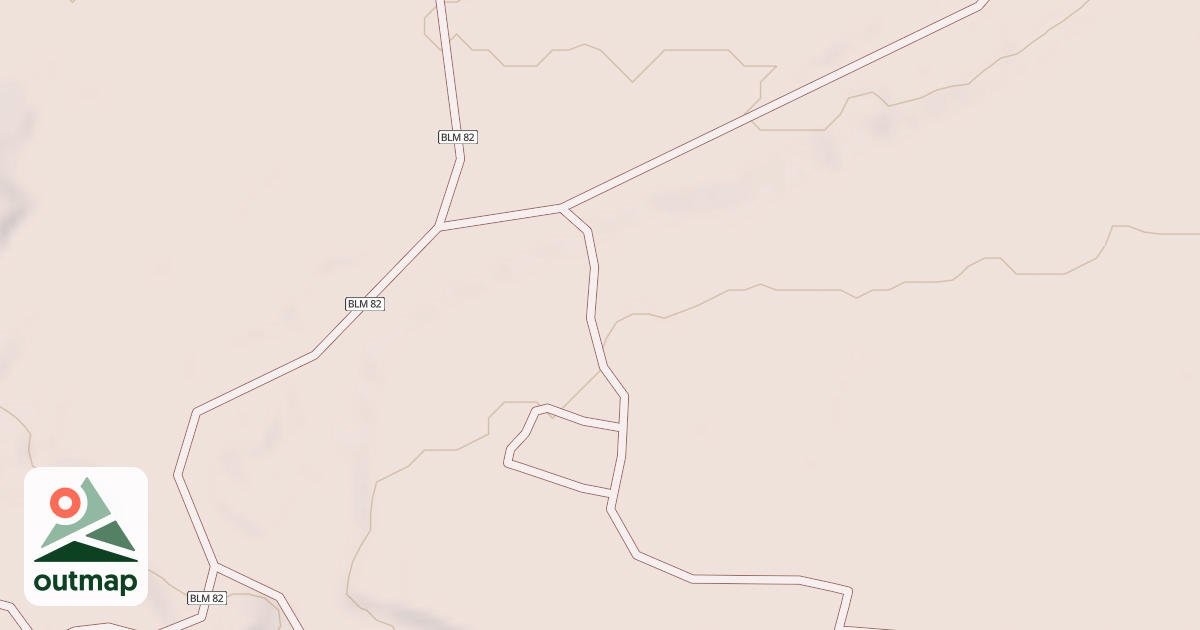 Map of BLM National GTLF Public Motorized Roads 2ca9cdbe-5543-4f5b-b649-9398c480d231