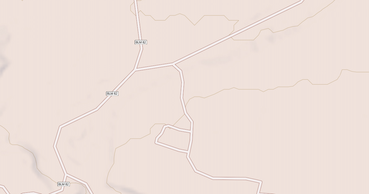 Map preview of BLM National GTLF Public Motorized Roads 2ca9cdbe-5543-4f5b-b649-9398c480d231