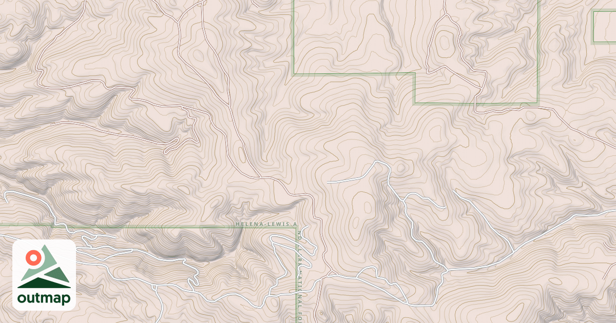 Map of MILLER GULCH
