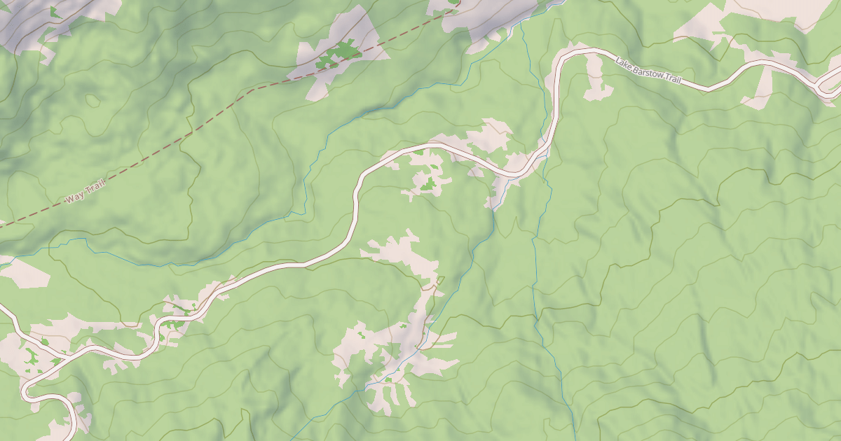 Map preview of Lake Barstow
