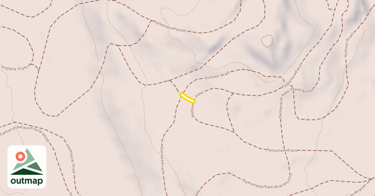 Map of Popple Climb