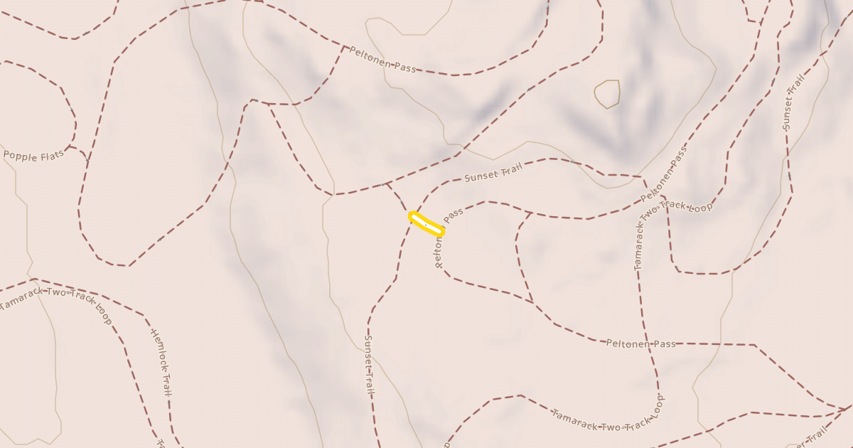 Map preview of Popple Climb