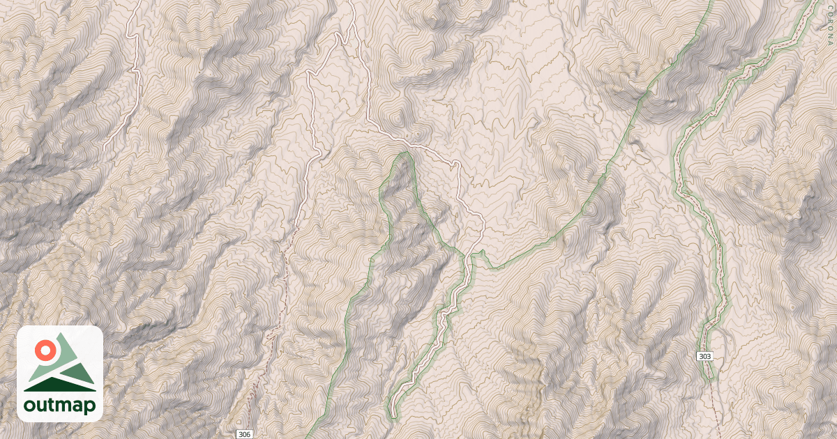 Map of CARTER SAWMILL SPRING