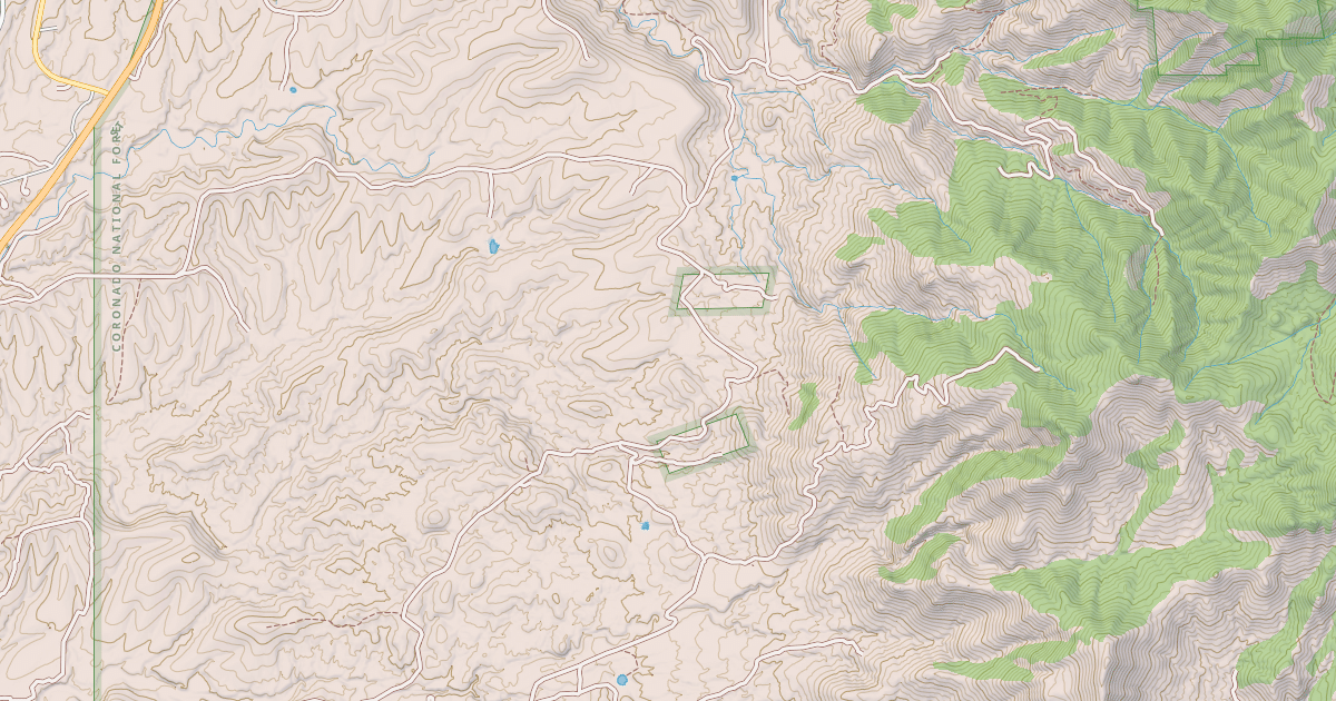 Map preview of PALOMAS MESA