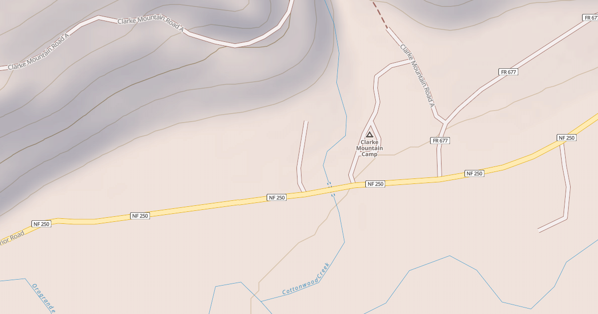 Map preview of COTTONWOOD CREEK PARKING