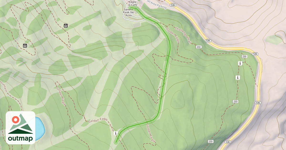 Map of Hups Lower