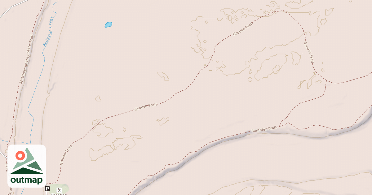 Map of Pine Riders Trail: Chengwatana State Forest