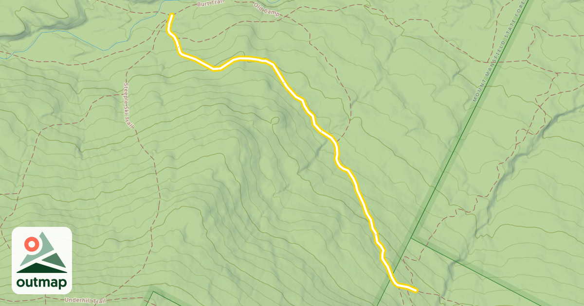 Map of Ranch Camp Trail