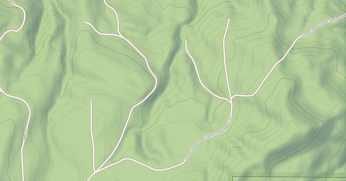 Map preview of USFS National Forest System Roads {63CCE36A-8D5C-427B-B874-7F8981541027}