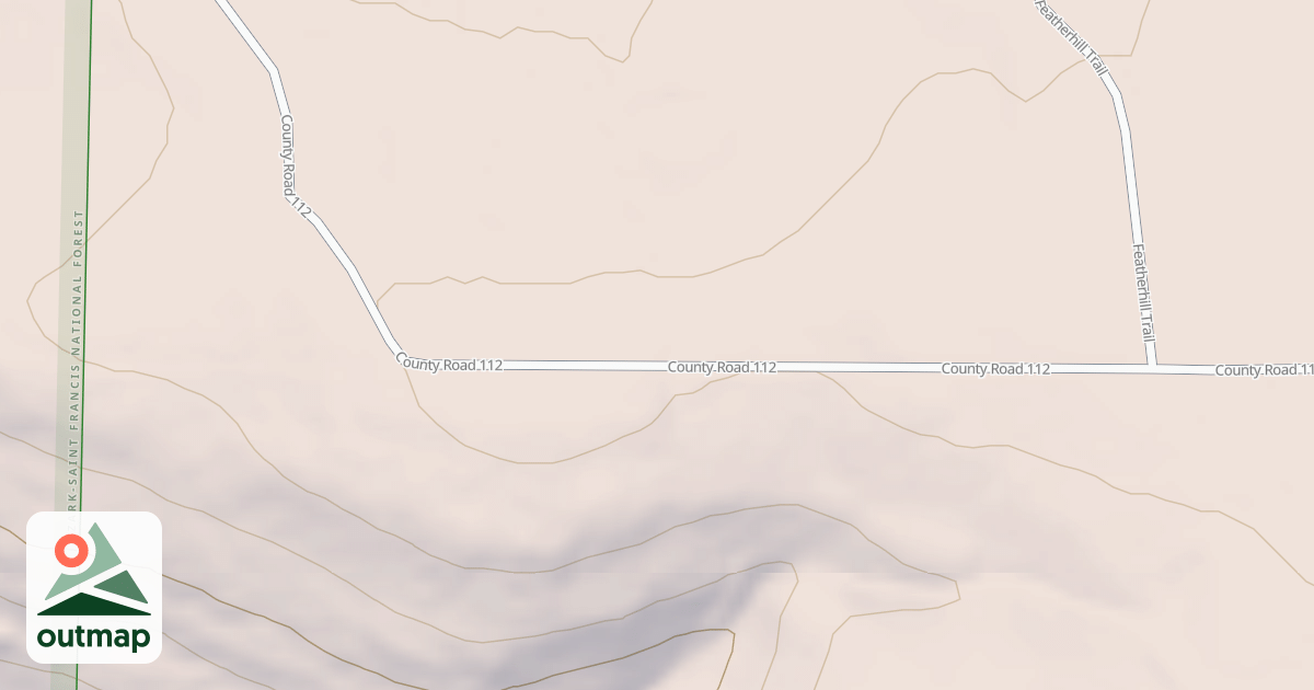 Map of USFS Motor Vehicle Use Map Roads {5A7A4EB4-6DC3-4BA5-A8D2-E00222E1DB25}