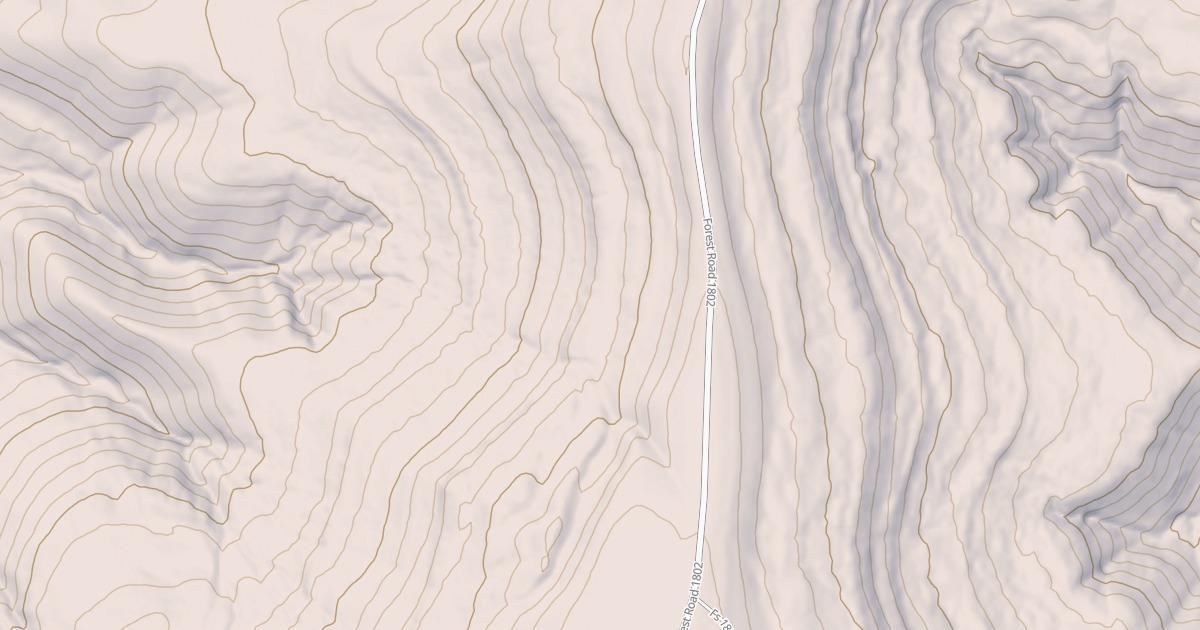Map preview of USFS Motor Vehicle Use Map Roads {2B813047-3CB2-4C72-880D-FB1B84DCAE0D}