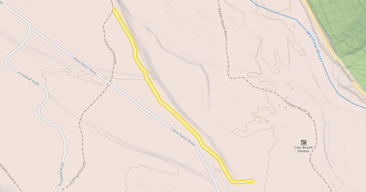Map preview of Methow