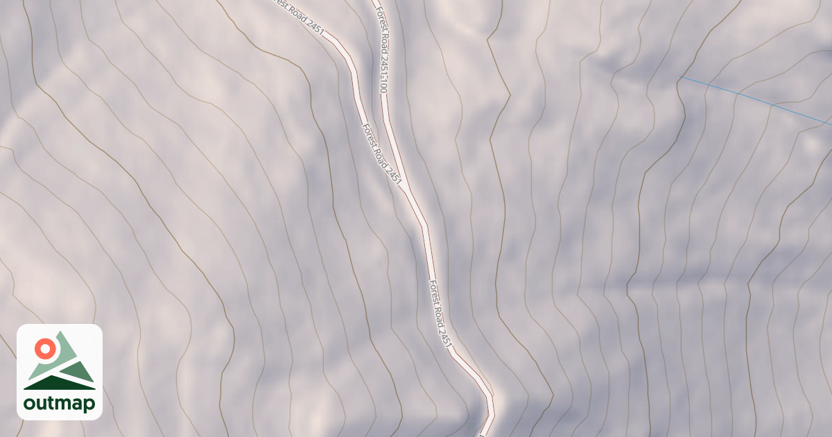 Map of DRY-COPPER CK TH CAUSEWAY