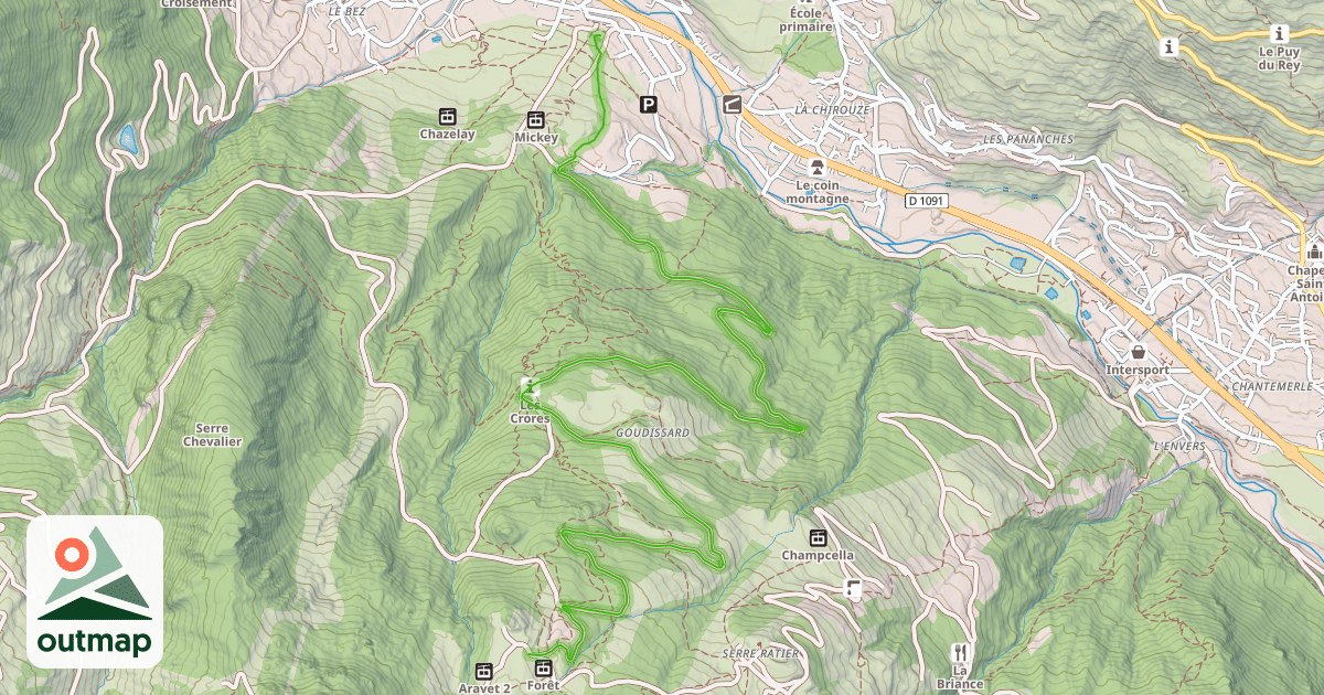 Map of Aravet
