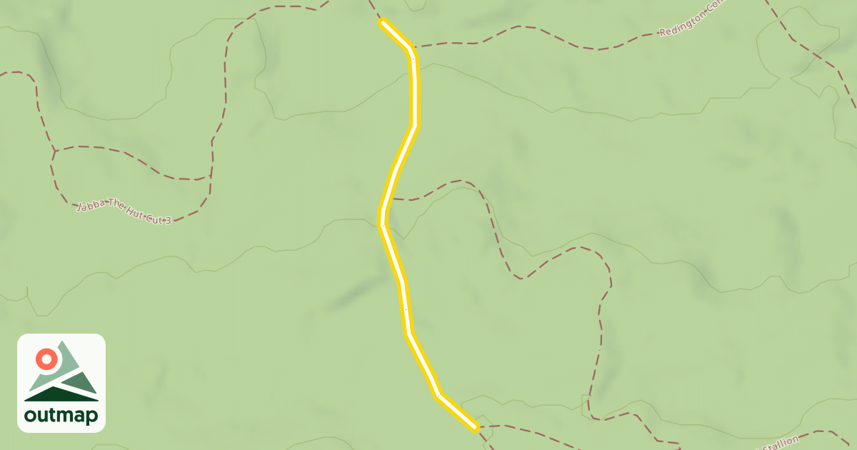 Map of Seven Bridges Trail