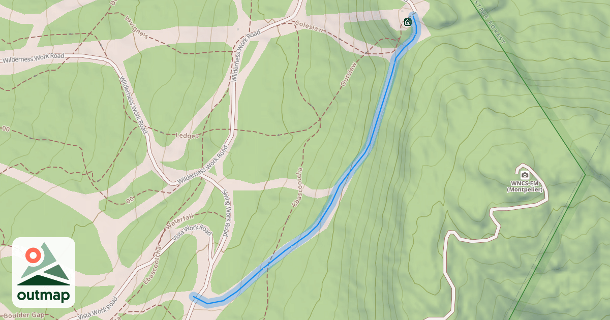Map of Upper Crossover