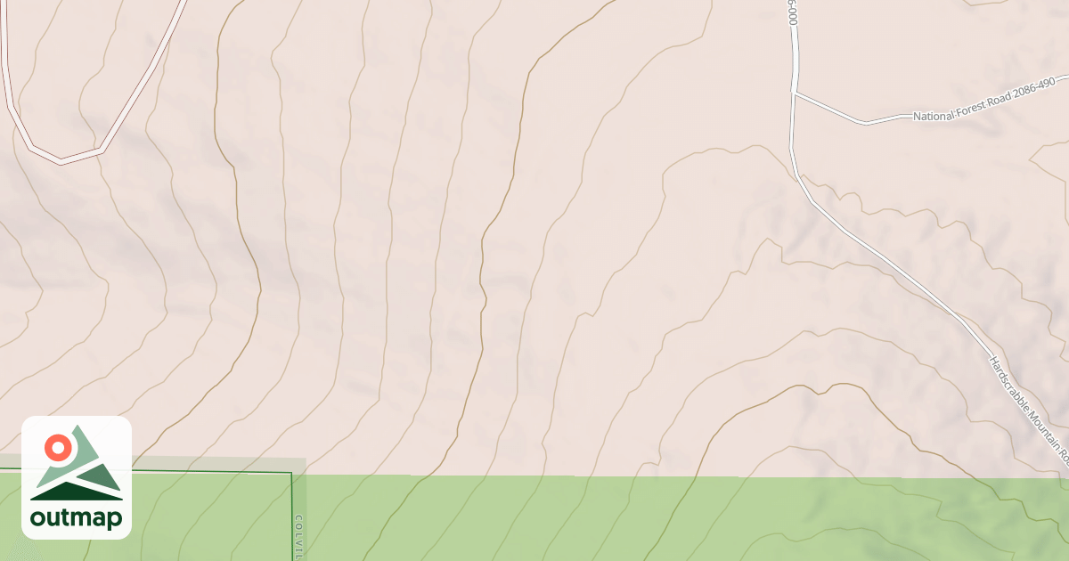 Map of USFS Motor Vehicle Use Map Roads {855834B3-2017-4E9D-8F33-248B2750896A}