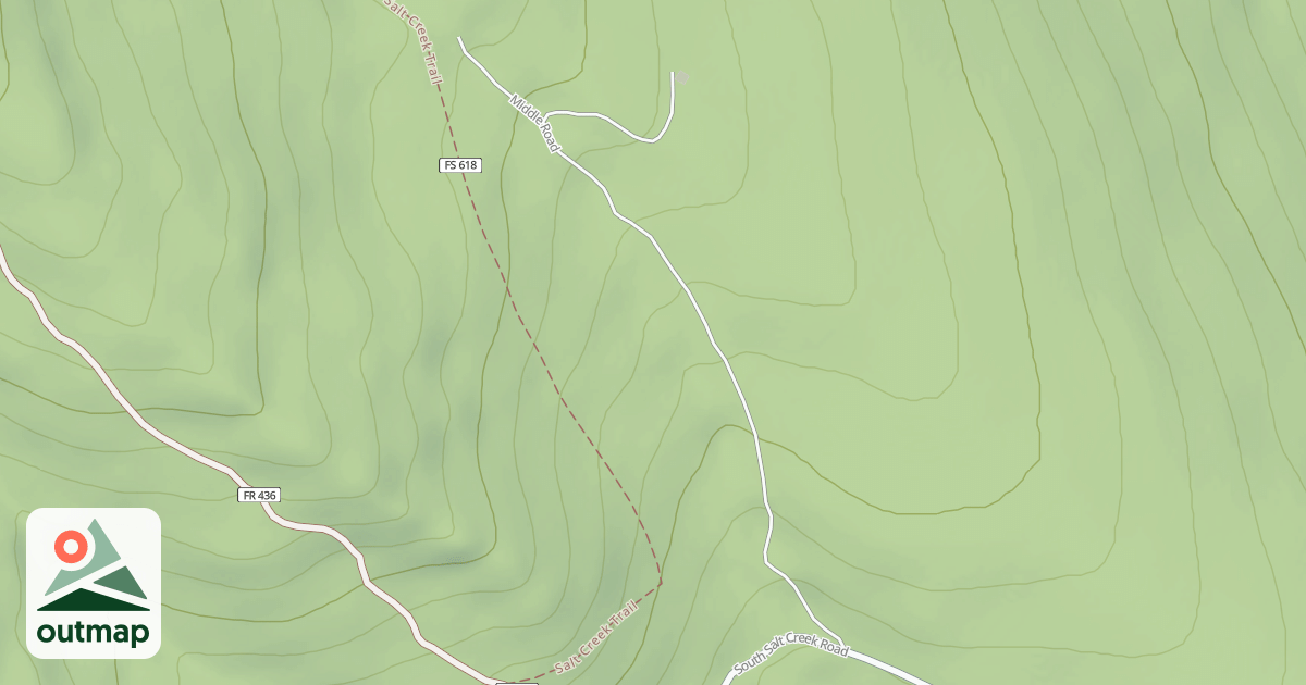 Map of MIDDLE