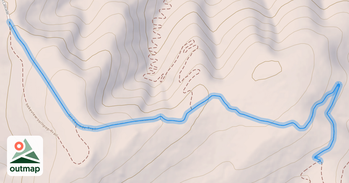Map of SH Cascade Trail