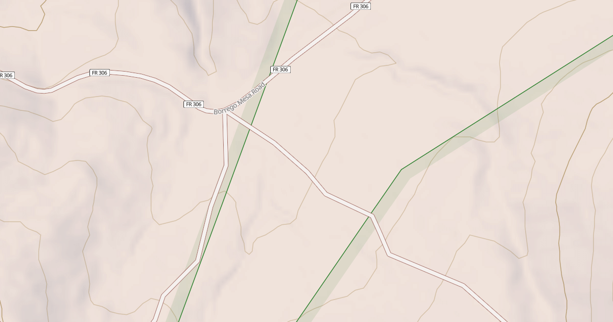 Map preview of USFS National Forest System Roads {4ECE0D5A-B56D-4FCB-B13F-A0896B91A0EE}