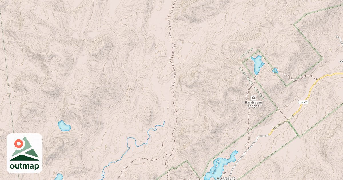Map of Arrow Trail