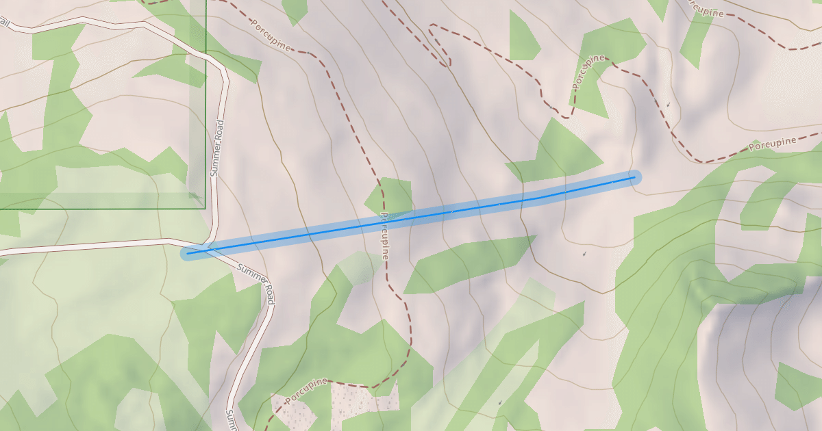Map preview of Needles Run