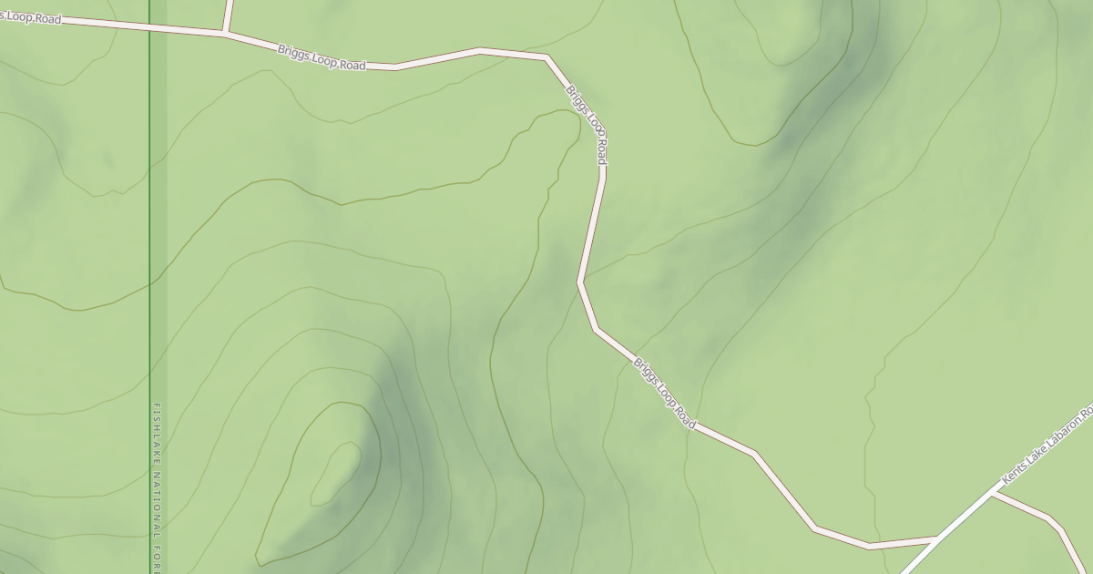 Map preview of BRIGGS LOOP