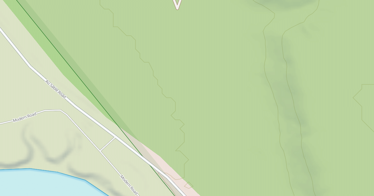 Map preview of ALCONA POND SPUR
