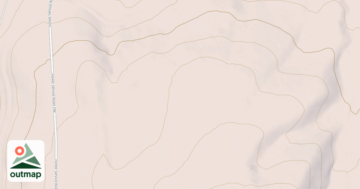Map of BIG GOOSE COW CAMP