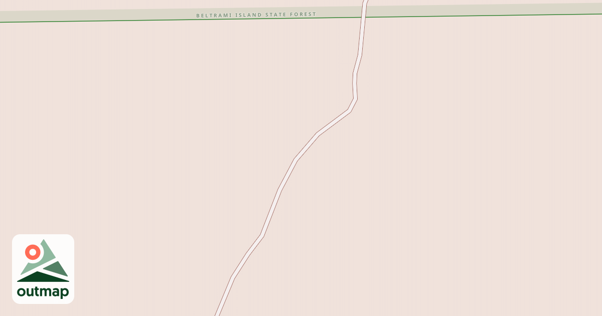 Map of Warroad/Roseau Trails