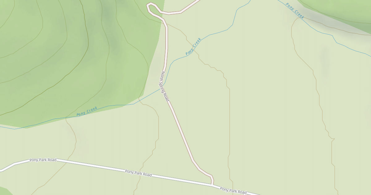 Map preview of NORTH SPRING