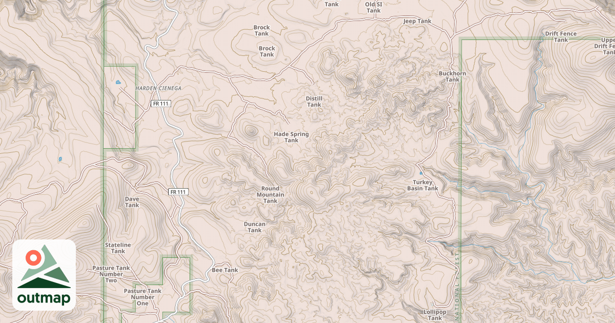 Map of 4076 D