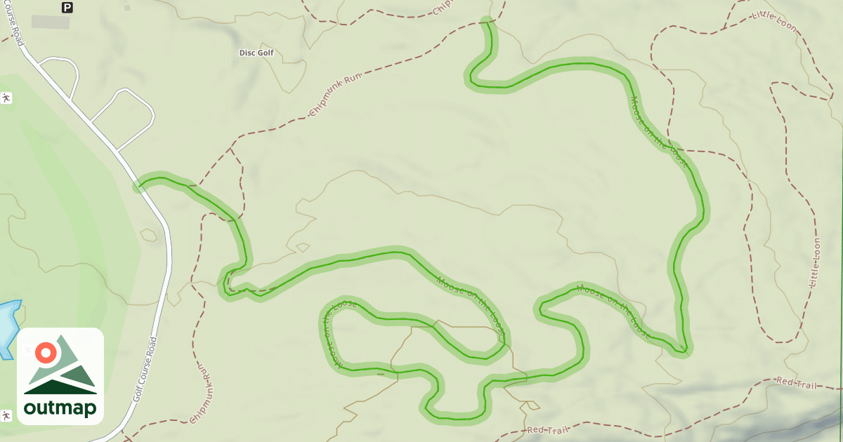 Map of Moose on the Loose
