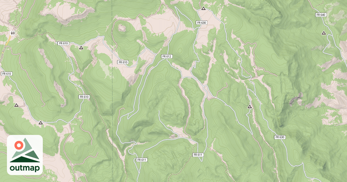 Map of VIERS CR