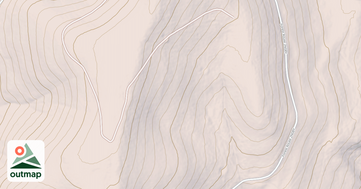 Map of CHERRY LAKE NO OHV-ATV