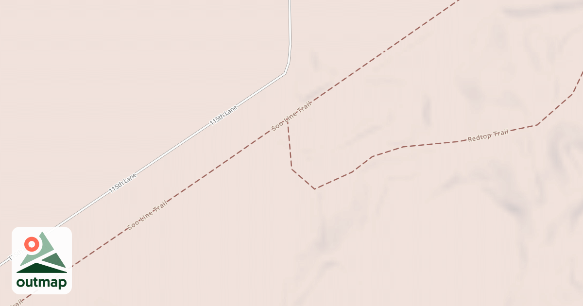 Map of Red Top Trail