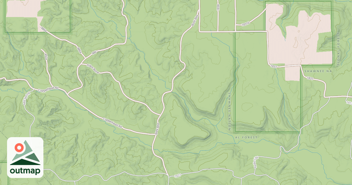 Map of BURK BITE