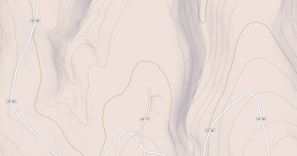 Map preview of USFS Motor Vehicle Use Map Roads {985E654A-43FD-412A-AA22-32B018EBCDA7}